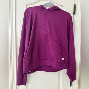 Vuori Halo Modern Pullover Hoodie - Magenta Heather - Large - New with tags